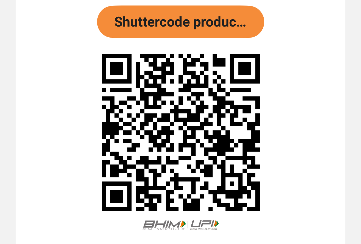 Scan to pay - BHIM UPI